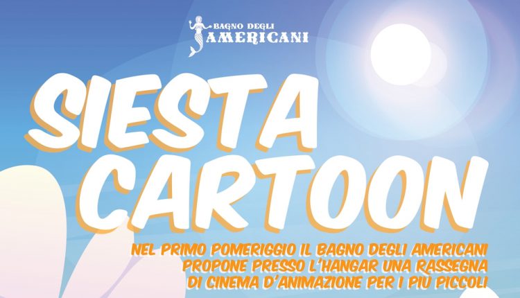 Siesta Cartoon bagno degli americani